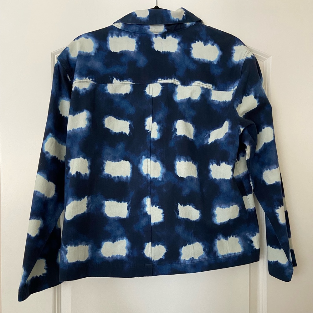 Porridge Allie jacket tie dye blue, Anthropologie, size S - Picture 5 of 10